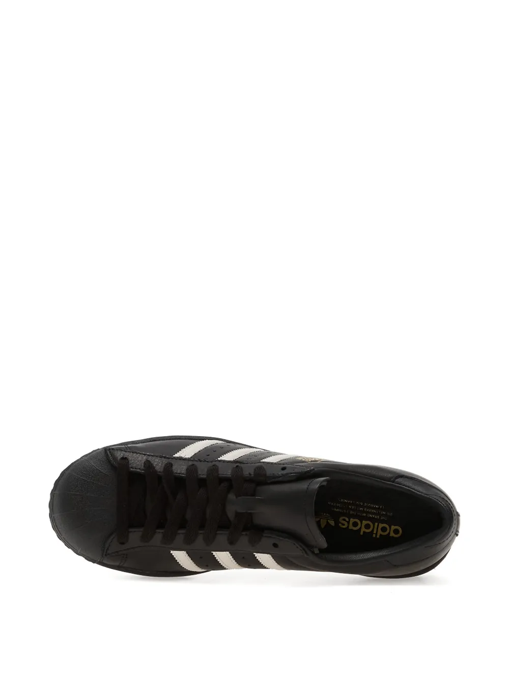 adidas Superstar striped sneakers Zwart