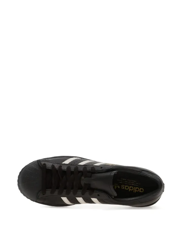 Adidas Superstar Striped Sneakers | Black | FARFETCH