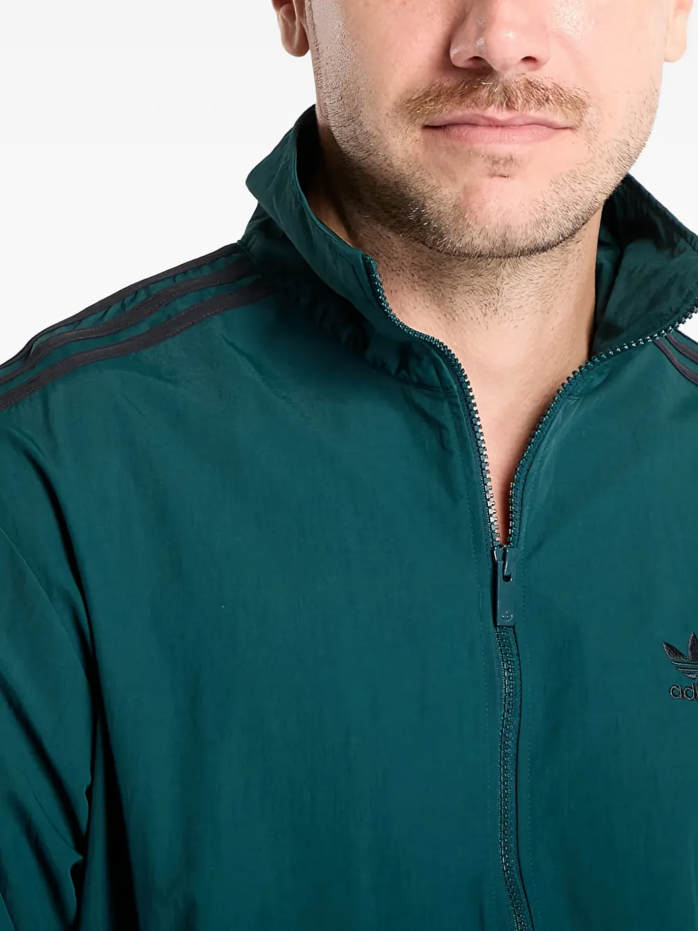 adidas Firebird Adicolor jack met rits Groen