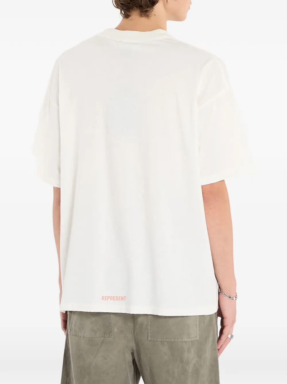  Represent Initial Star T-shirt - Neutrals 