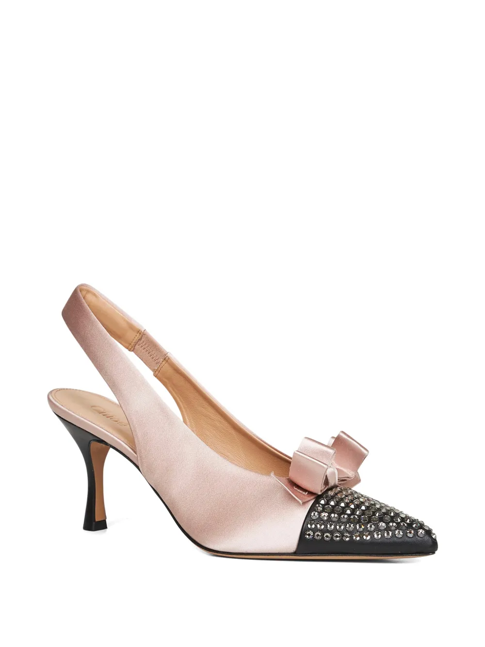 Chloé Alba pumps met strik Roze