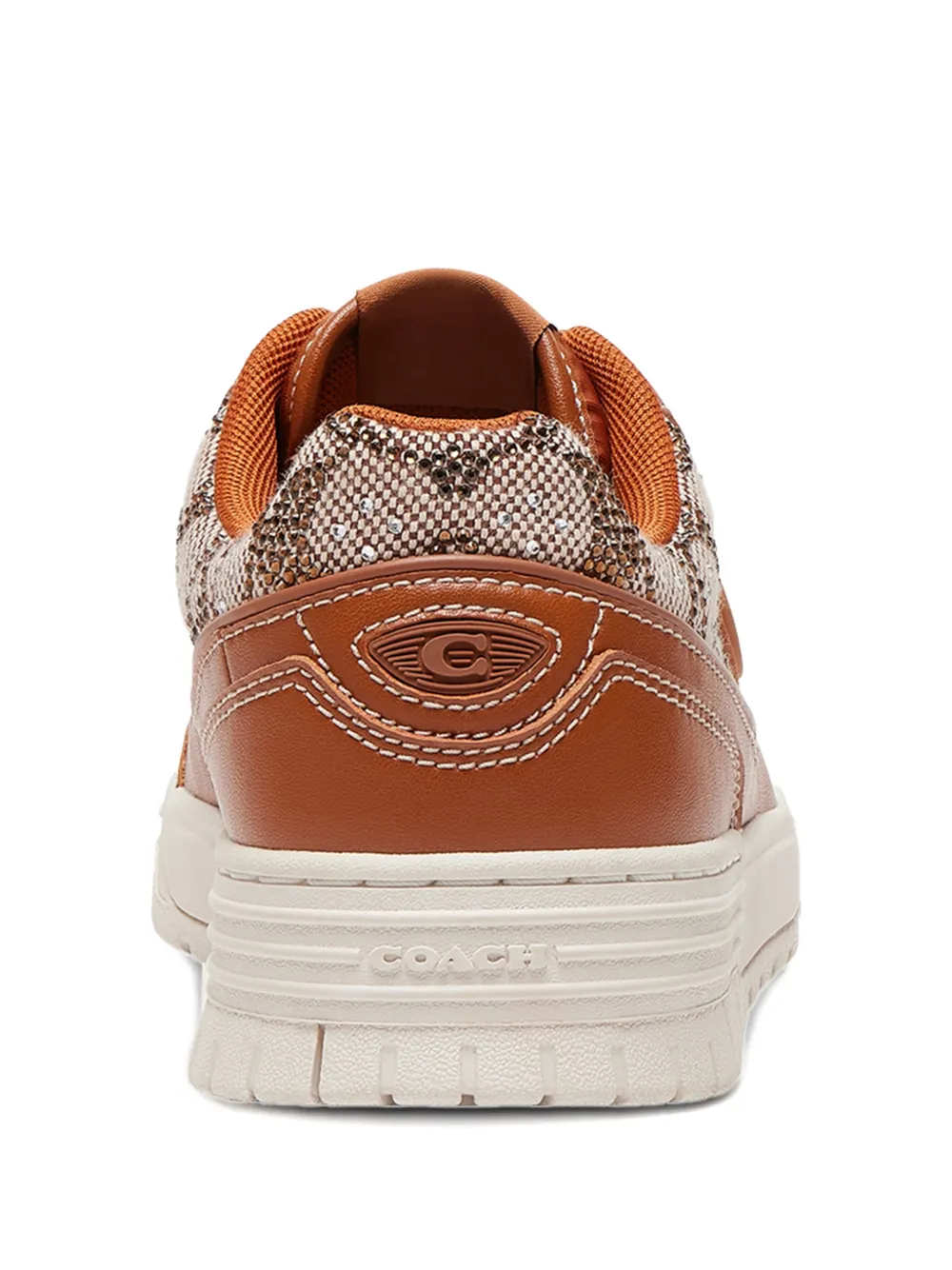 Coach Soho sneakers met logo-applicatie Bruin