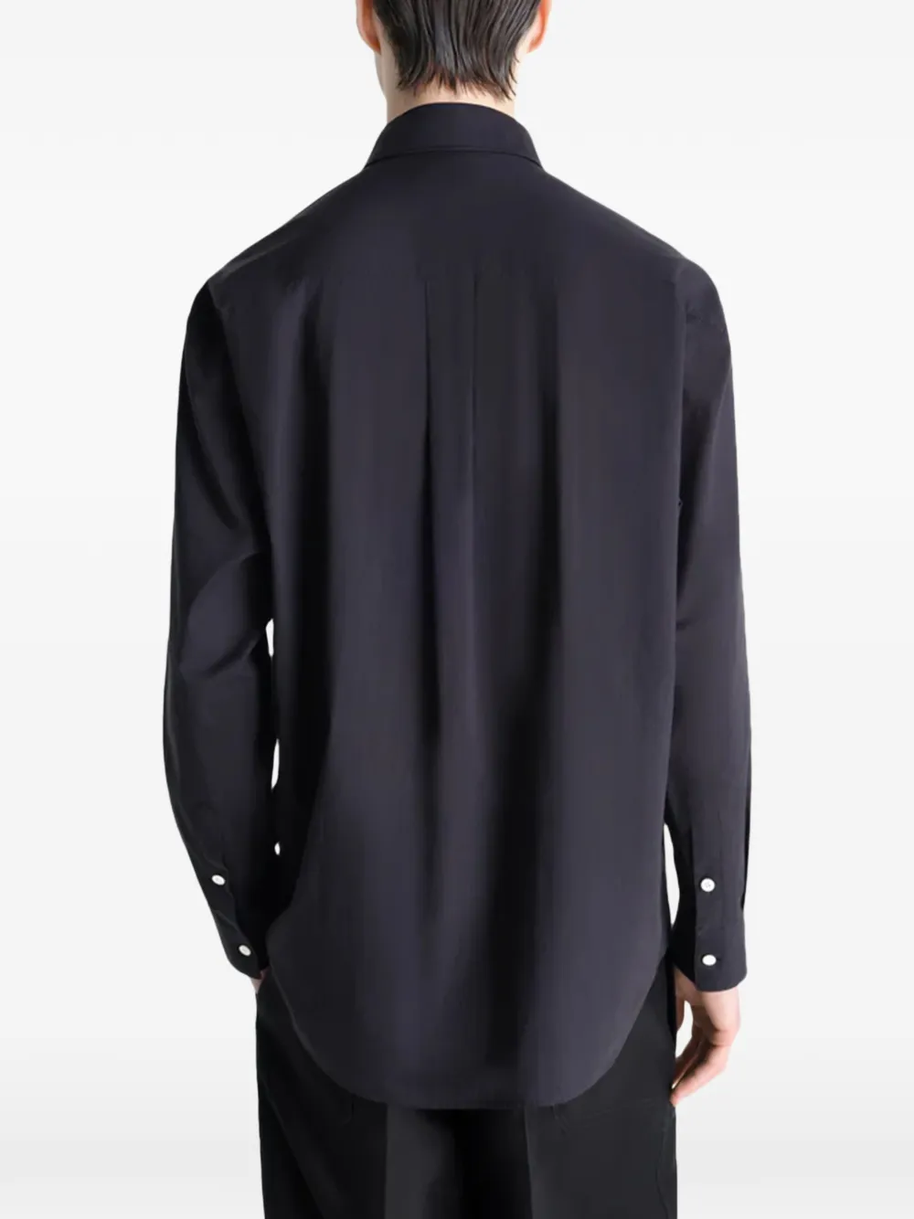 LEMAIRE Button-up overhemd Zwart