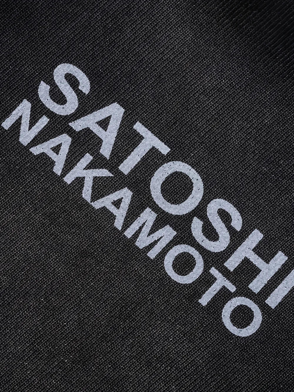  Satoshi Nakamoto Padded-detail Sweatpants - Black 