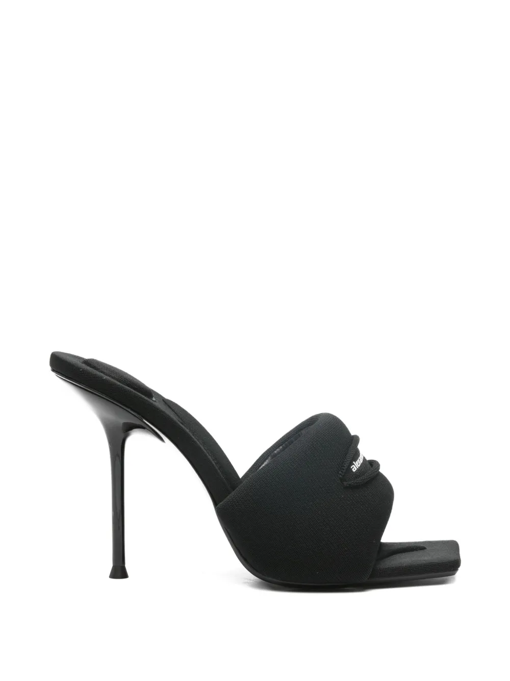Alexander Wang square-toe heeled mules - Nero