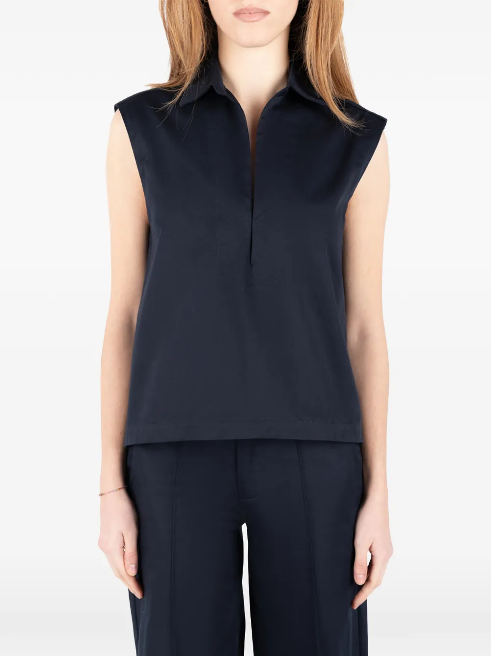 Société Anonyme sleeveless top - Blu