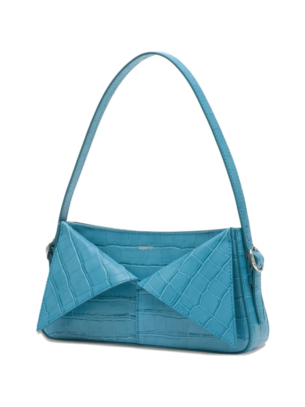 Coperni crocodile-effect Belt Handbag | Blue | FARFETCH