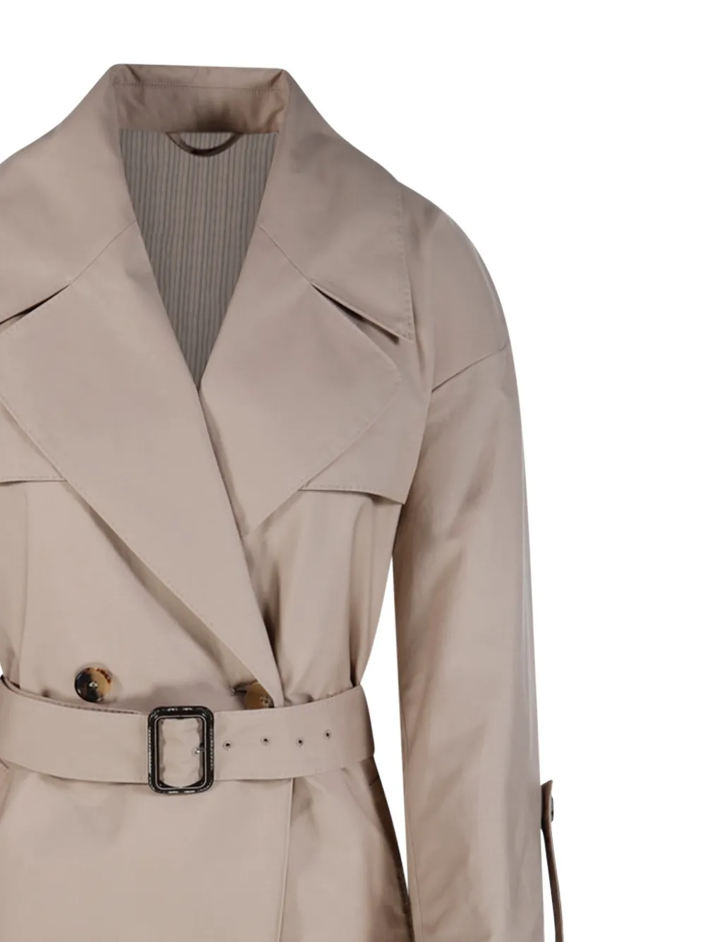 Max Mara Jas met ceintuur Beige