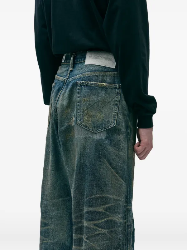 Neighborhood パッチワーク ジーンズ | ブルー | FARFETCH JP