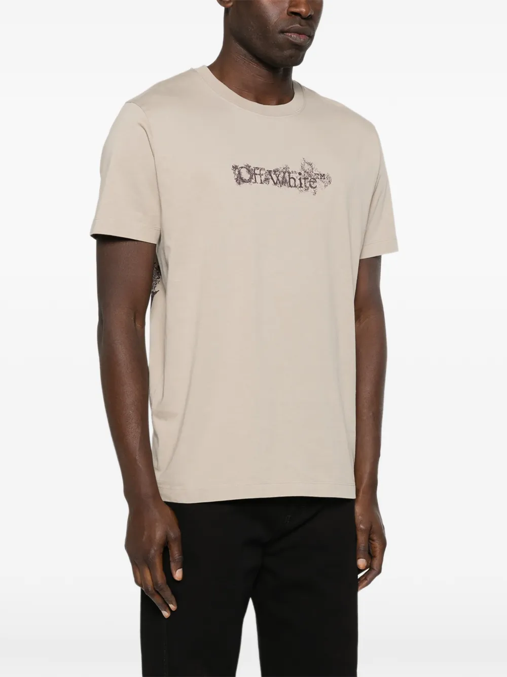  Off-white Heraldic Graphic T-shirt - Neutrals 