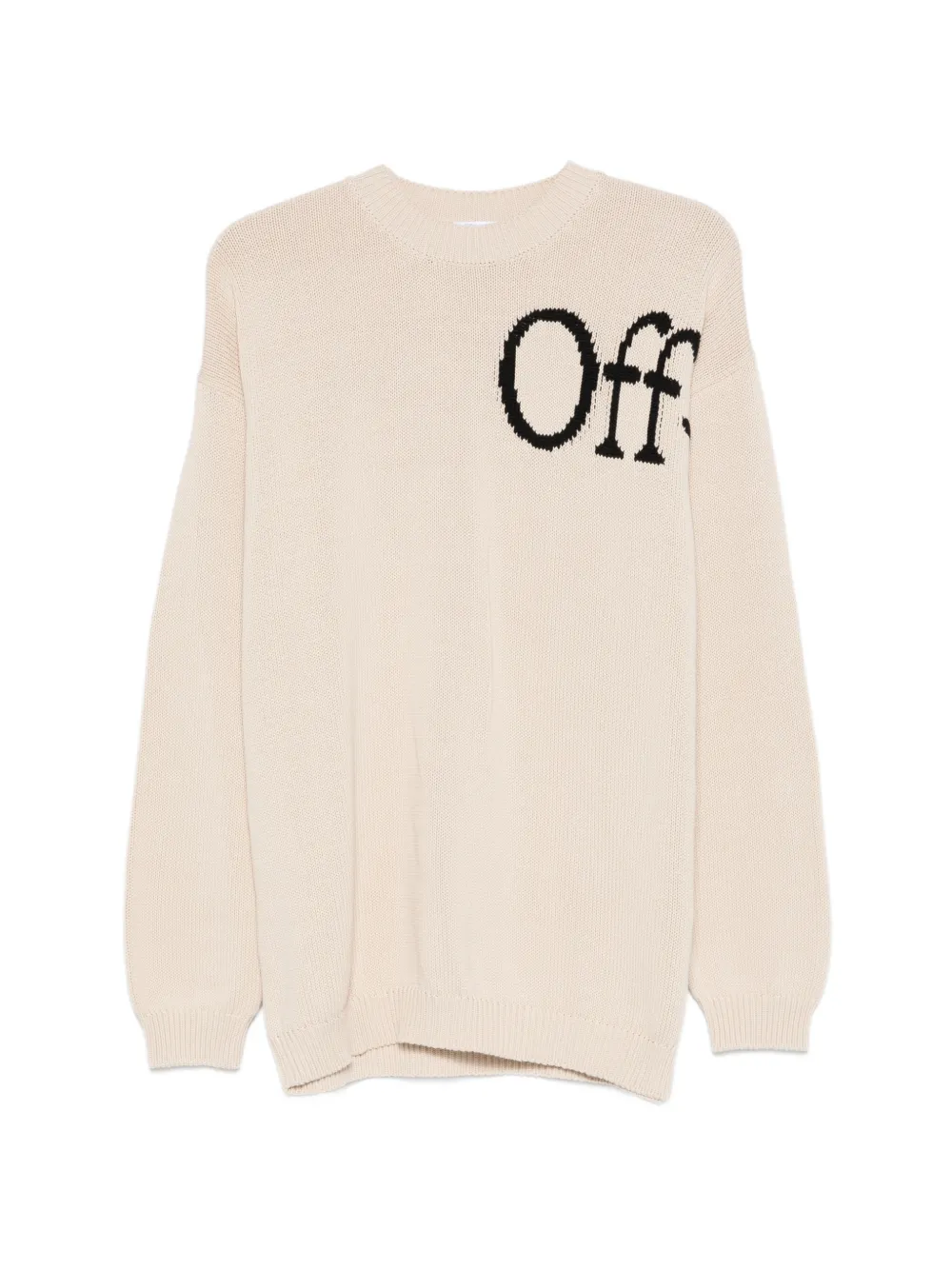 Off-White Bookish Shared Cot sweater | Neutrals | Image 1