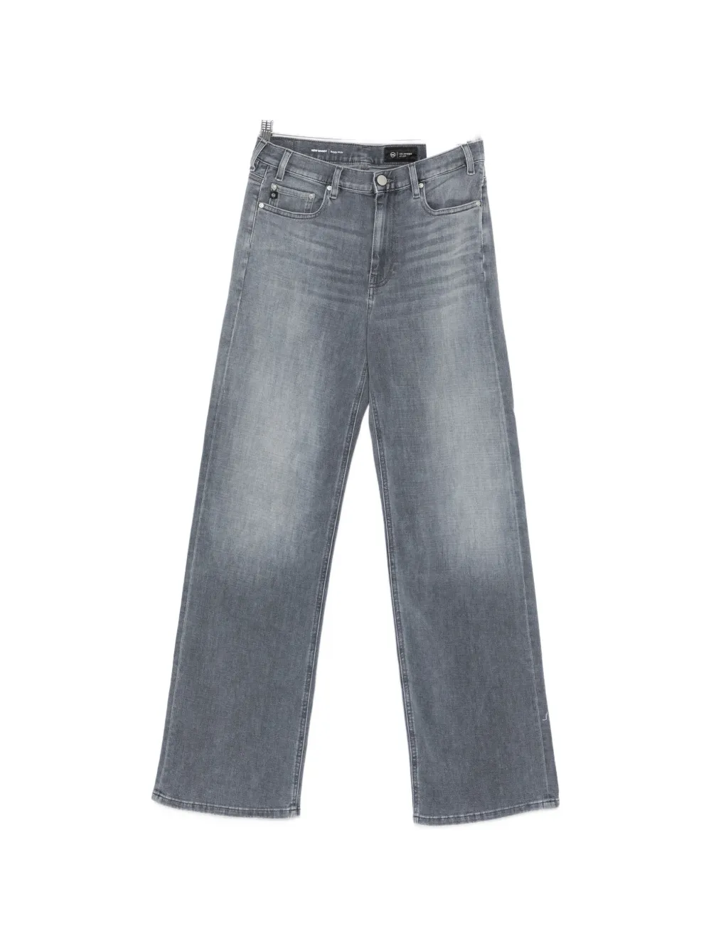 AG Jeans baggy wide jeans - Grigio