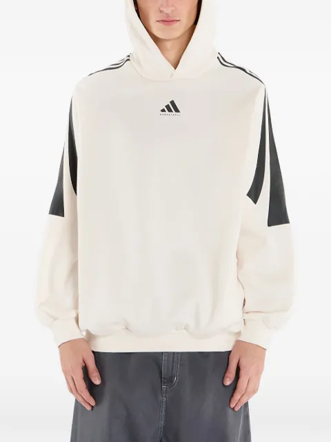 adidas 3-stripes fleece hoodie