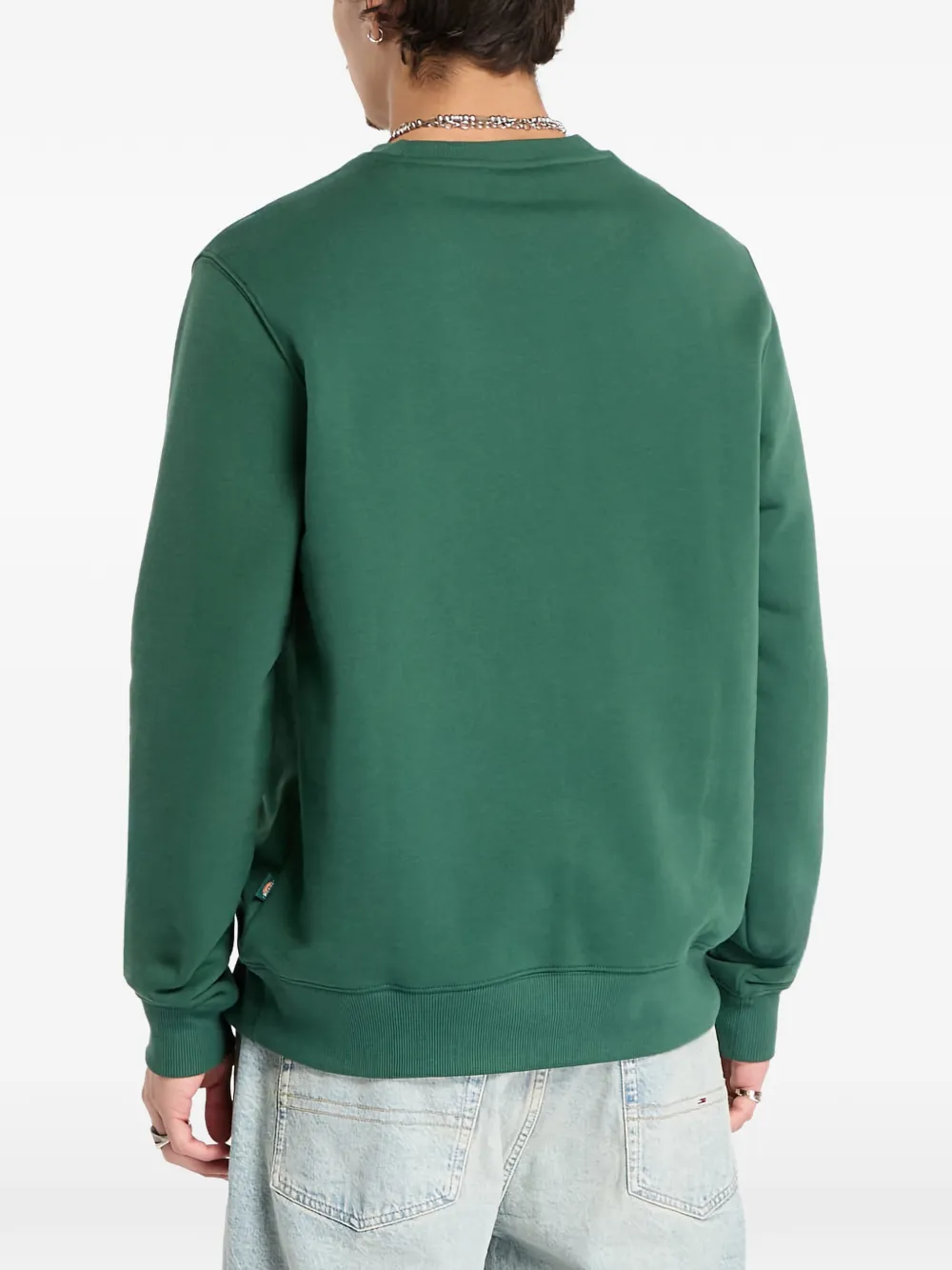  Dickies Oakport Logo-patch Sweatshirt - Green 