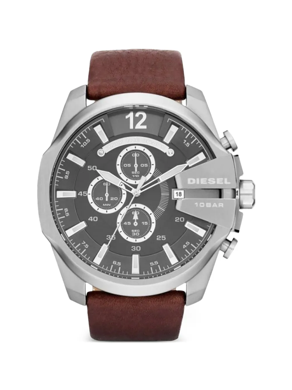 Diesel Mega Chief 48mm watch - Nero