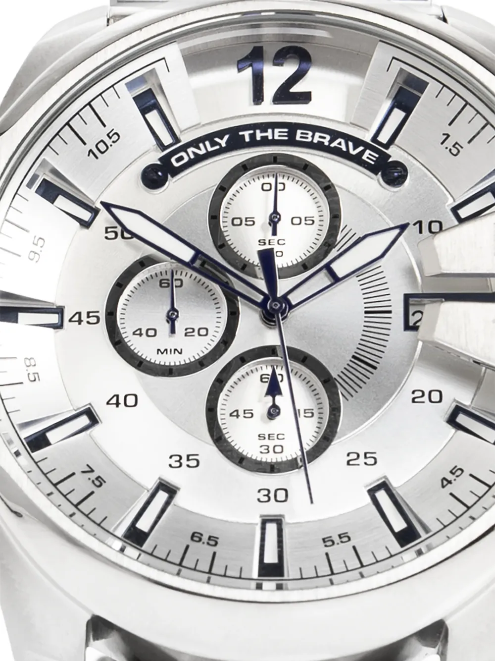  Diesel Stainless Steel Chronograph 48mm Watch - Silver 