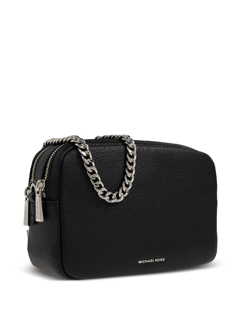 Michael Kors Bryant medium leren schoudertas Zwart