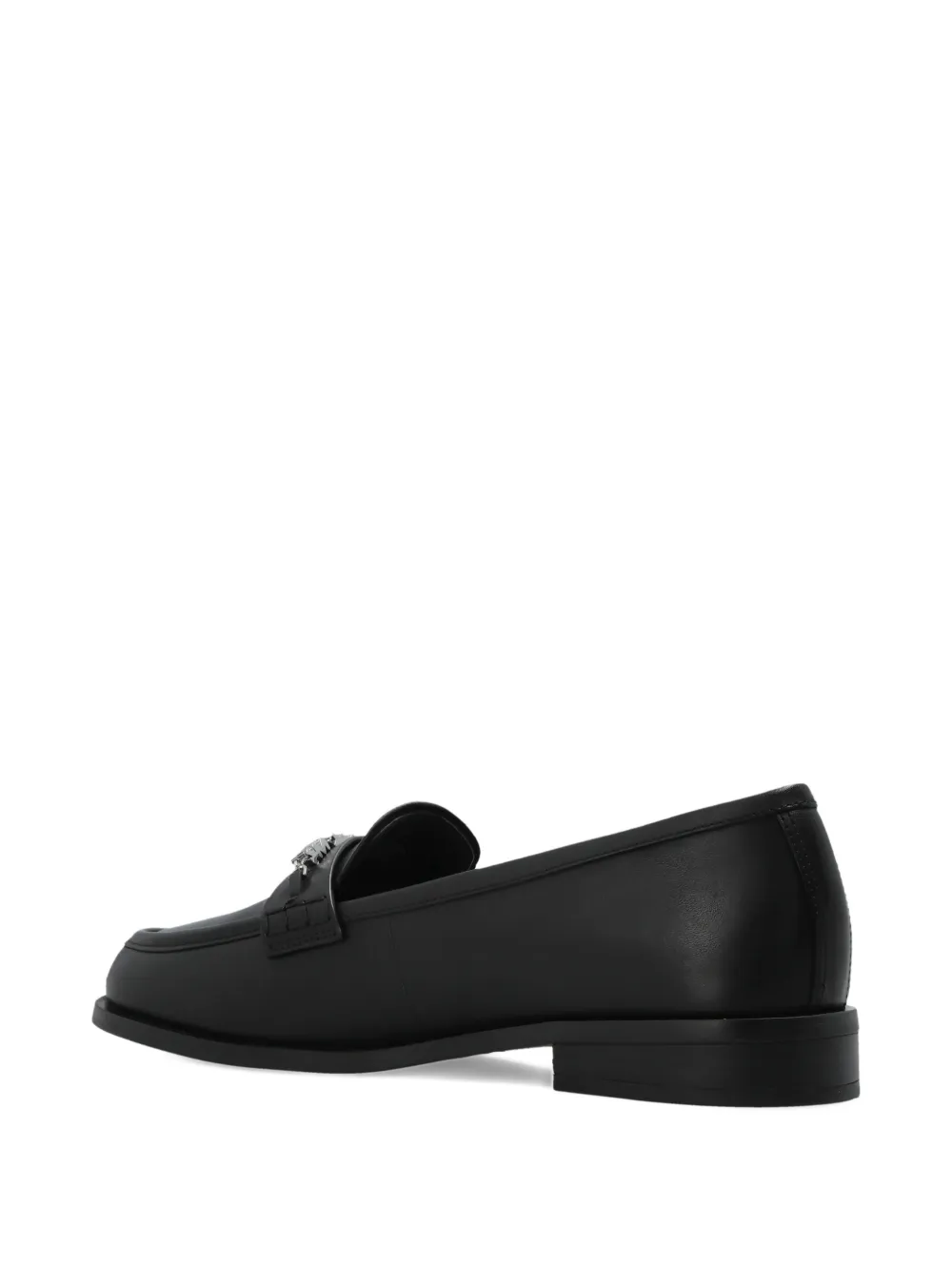 Michael Kors Dina kalfsleren pumps met ketting Zwart