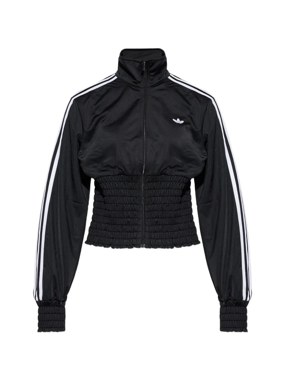 adidas Firebird smocked stripe jacket - Nero