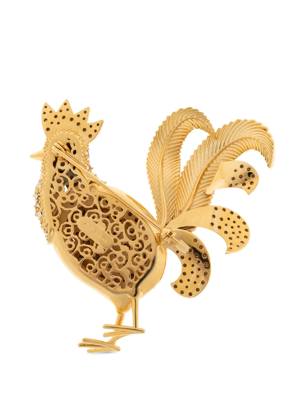 Dolce & Gabbana デコラティブ ブローチ | ゴールドトーン | FARFETCH JP