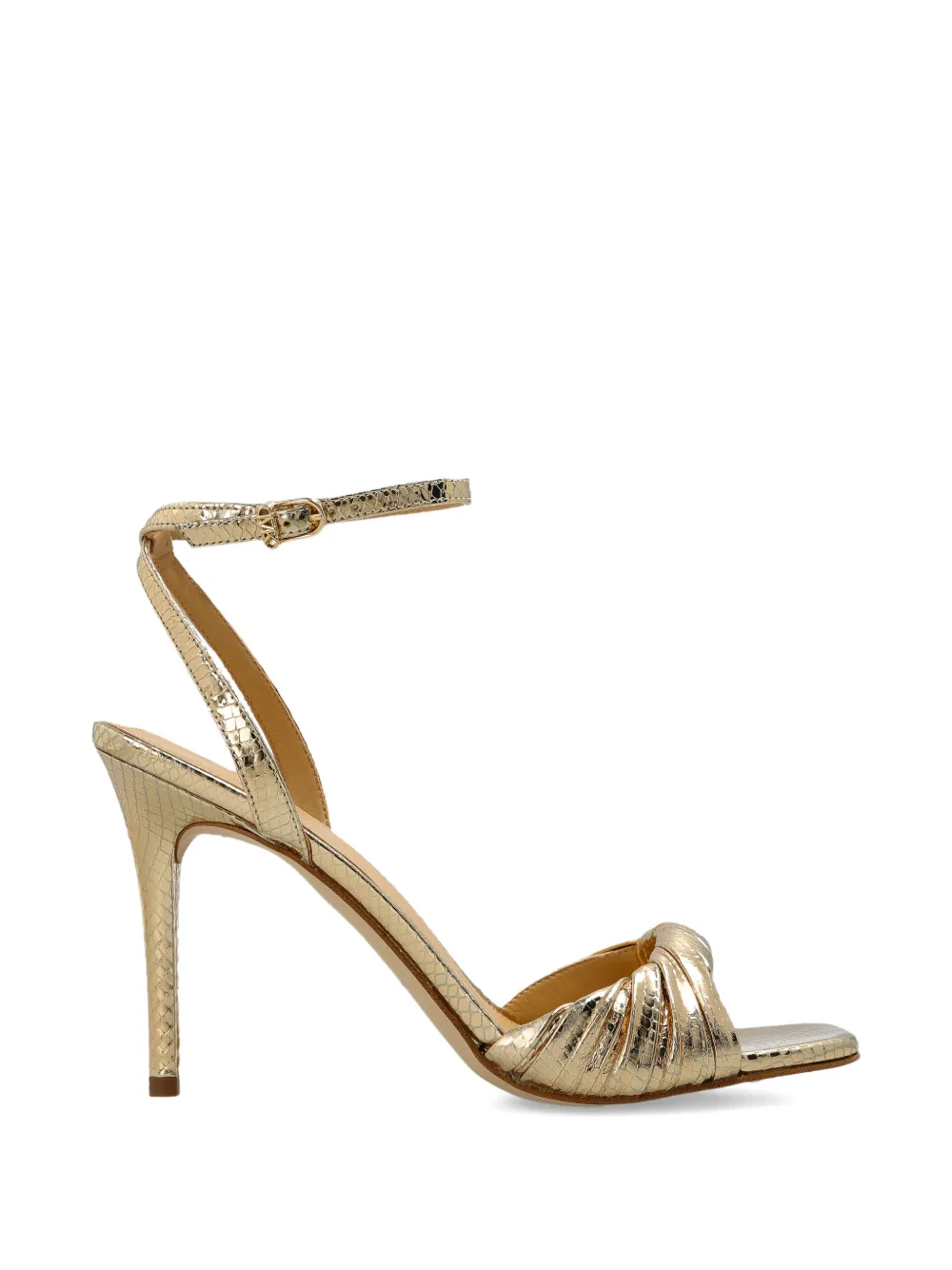 Michael Kors Kiana stiletto pumps met gedraaid detail Goud