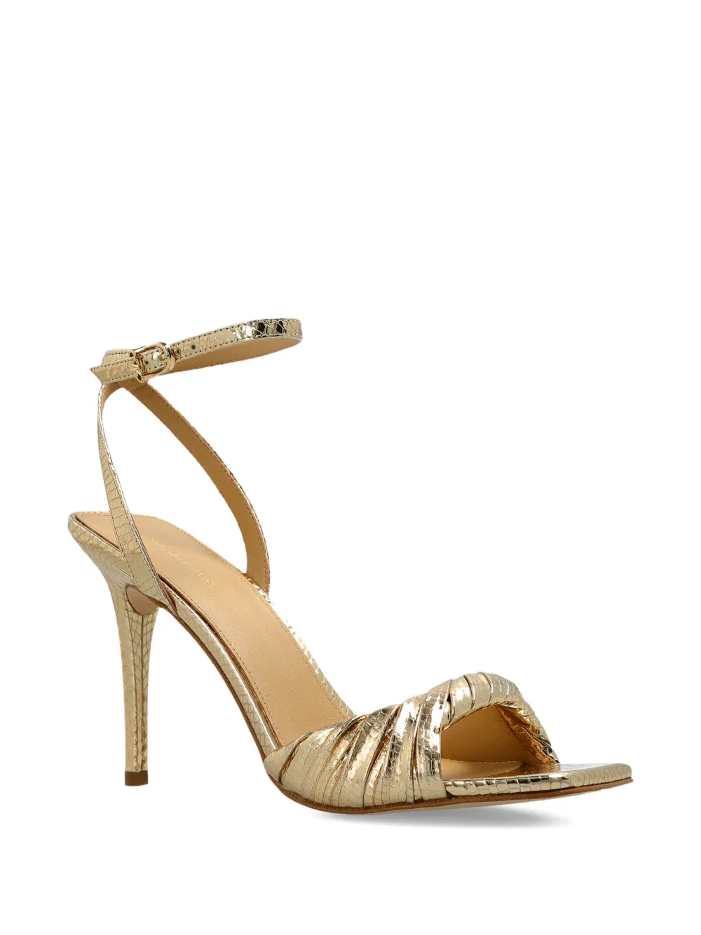 Michael Kors Kiana stiletto pumps met gedraaid detail Goud