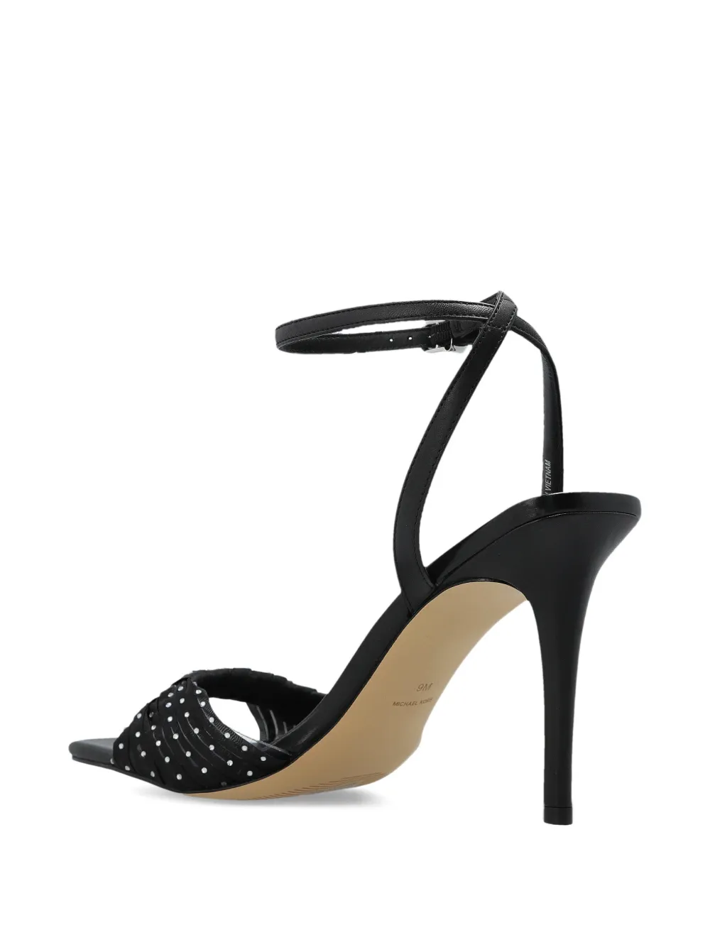 Michael Kors Kiana pumps met enkelbandje en studs Zwart