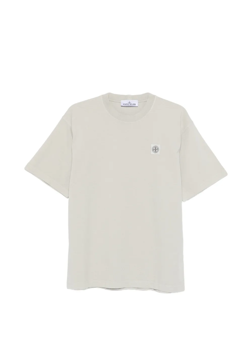 Stone Island logo T-shirt - Toni neutri