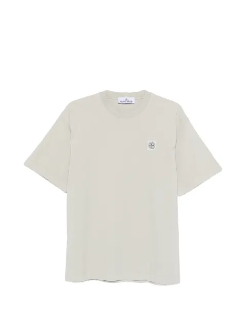 Stone Island t-shirt med logotyp