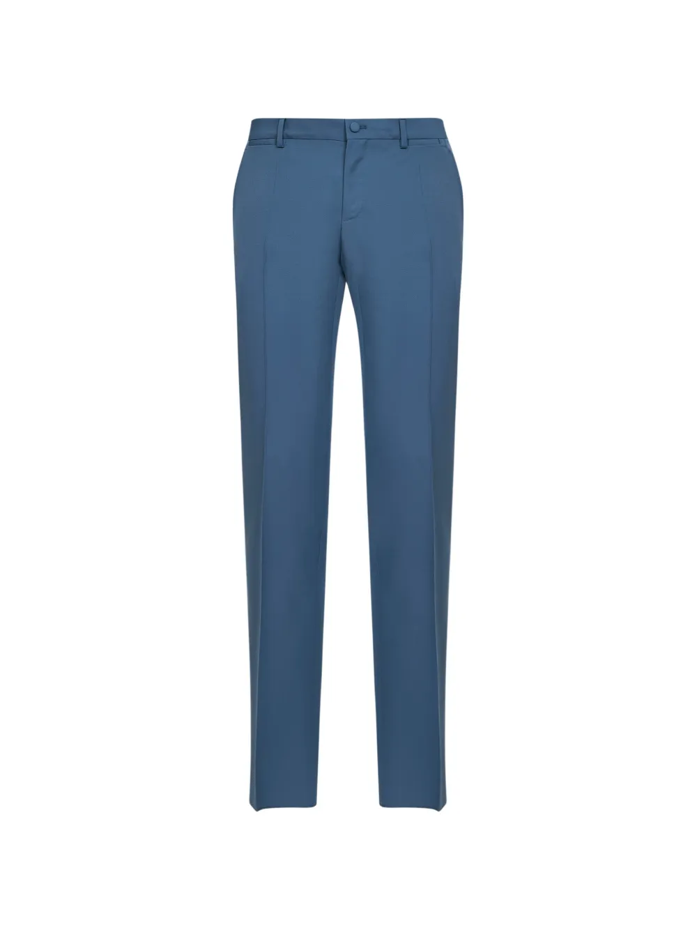 Dolce & Gabbana pressed-legs button trousers - Blu