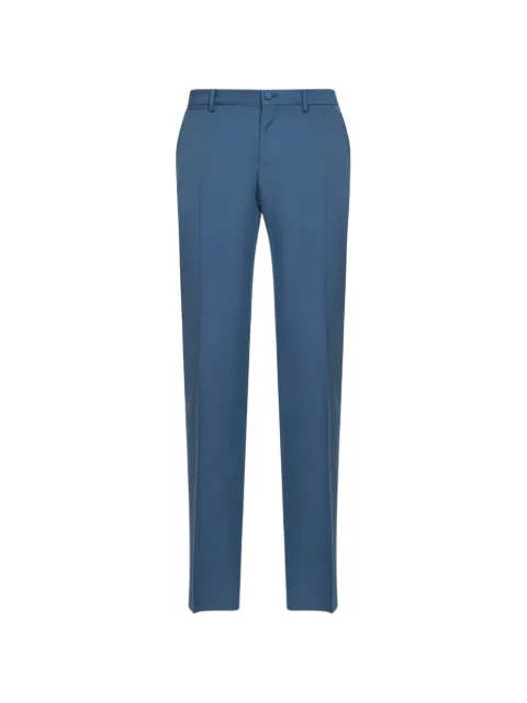 Dolce & Gabbana pressed-legs button trousers