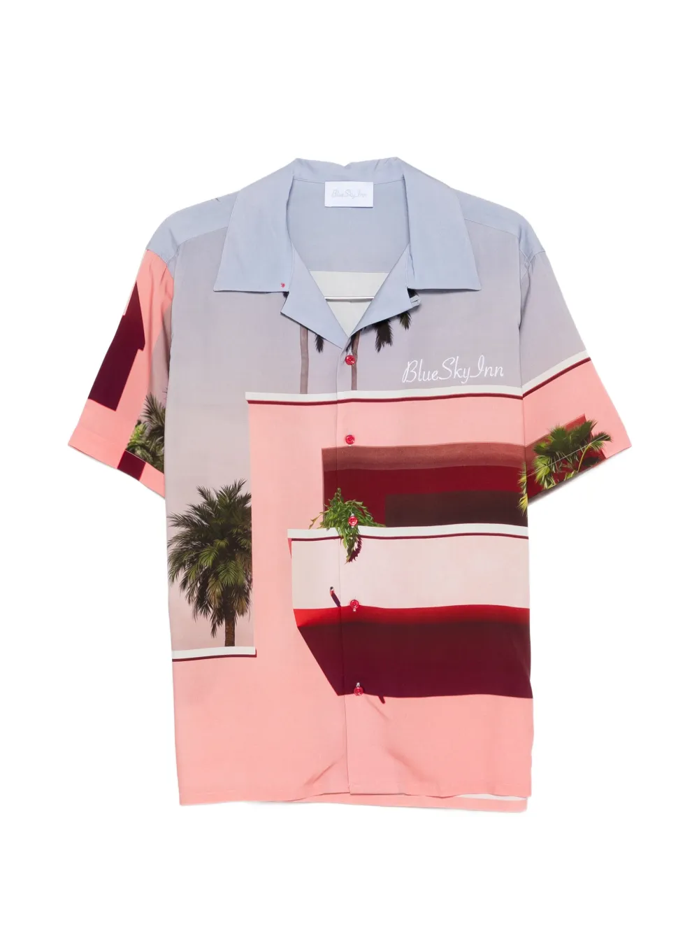 BLUE SKY INN printed shirt - Rosa