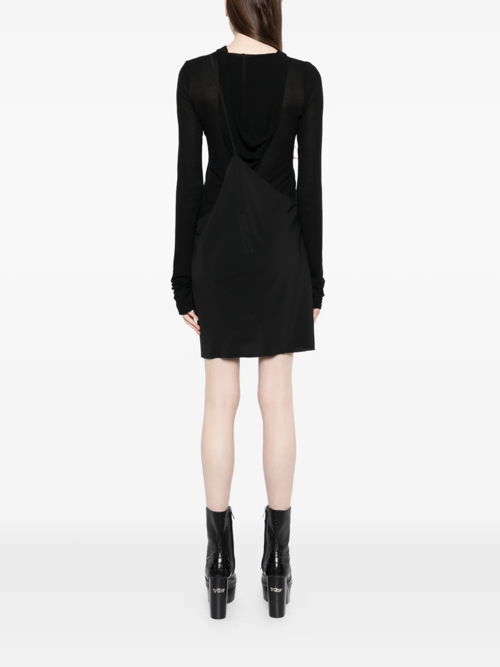 Rick Owens Bias mini-jurk Zwart