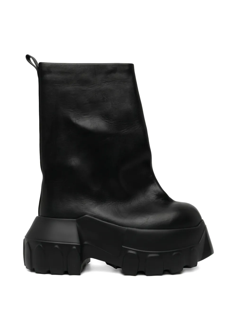 Rick Owens 90mm Mega Tractor boots - Nero