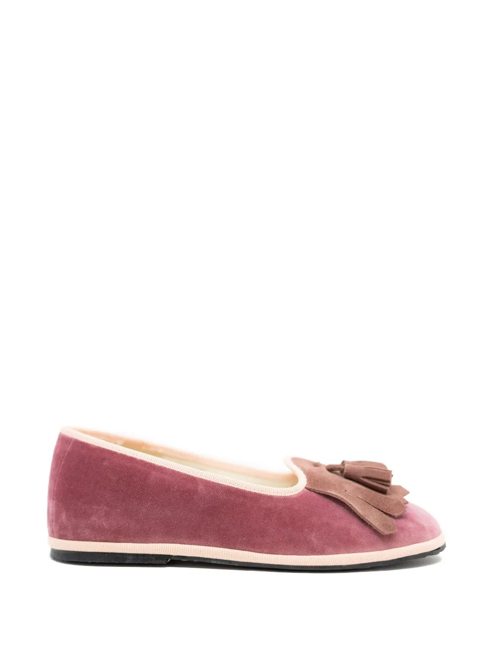 Gondolina Faloria loafers met franje en kwastje Roze