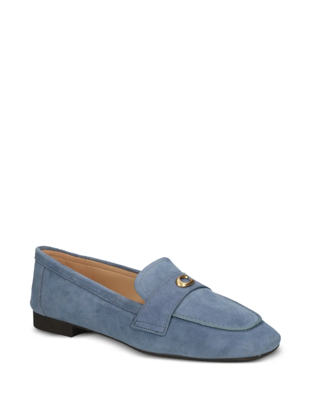 Coach Bewerkte C loafers Blauw