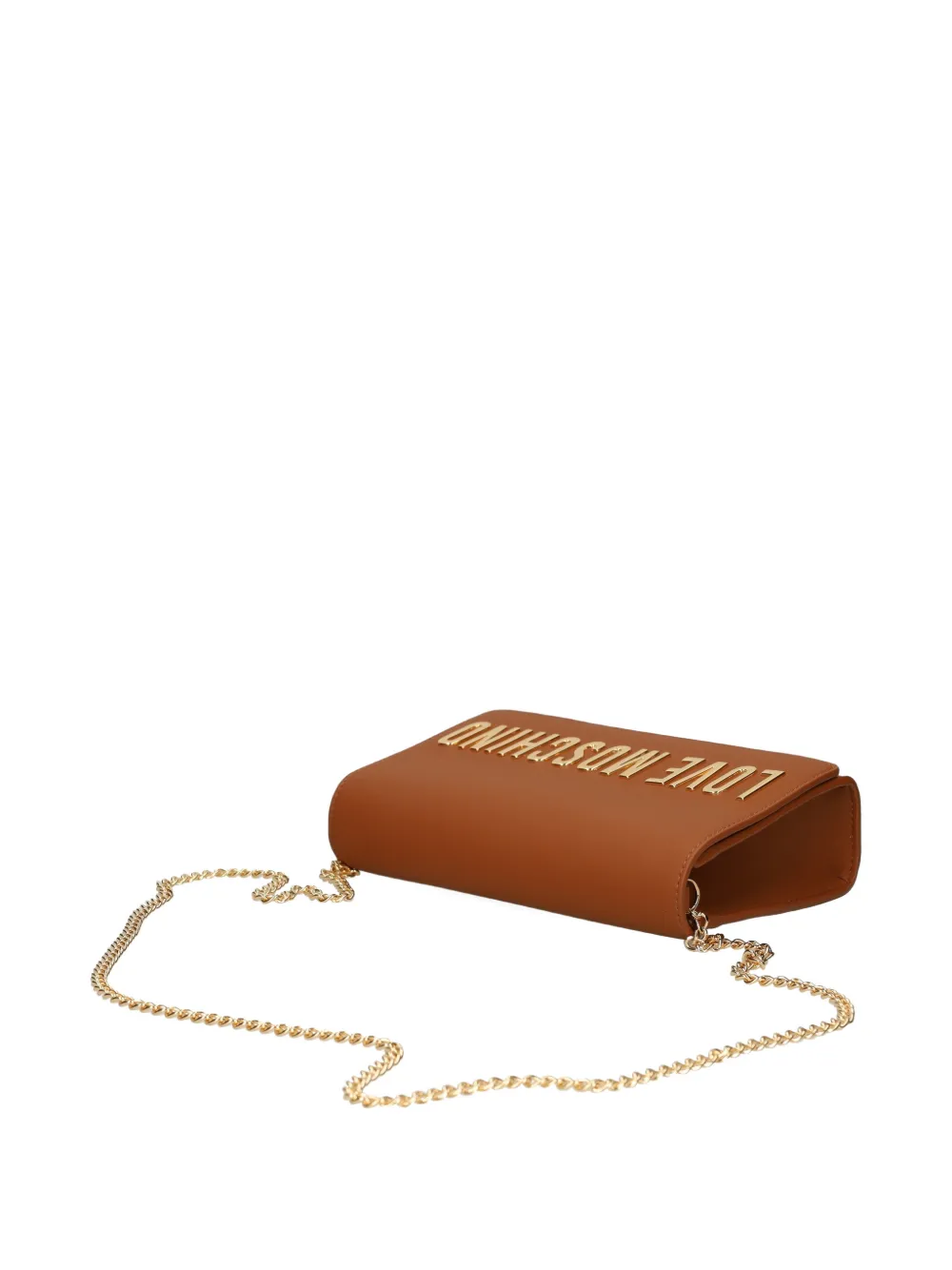 Love Moschino Tas met logo Bruin