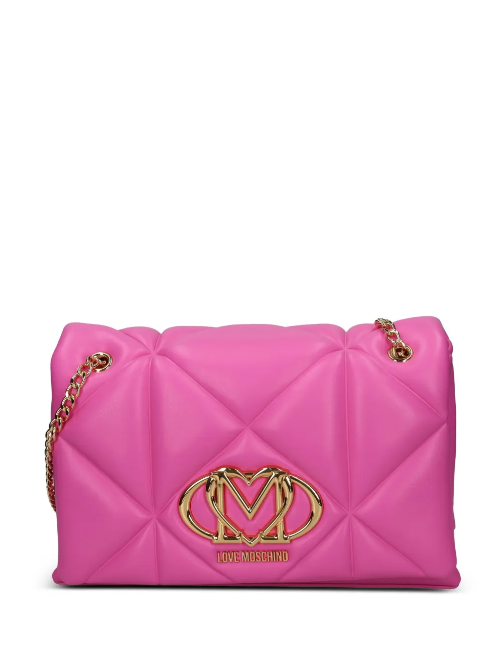 Love Moschino quilted shoulder bag - Rosa