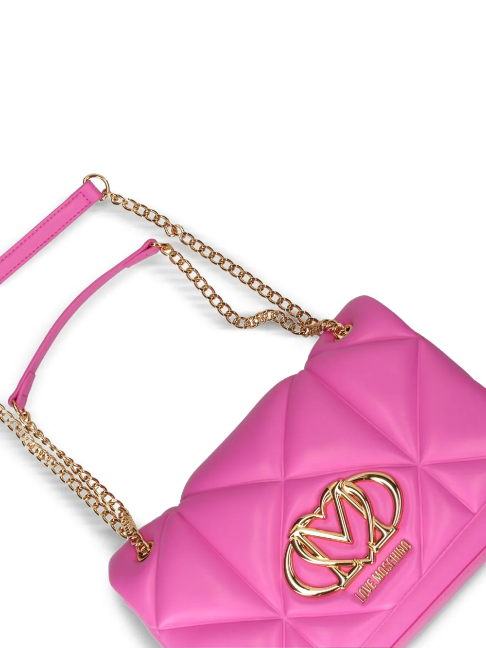 美品 名作 MOSCHINO MILANO レザー キルティングジャケットバッグ MOSCHINO（モスキーノ） バイカー ジャケット ライダース 斜め掛け