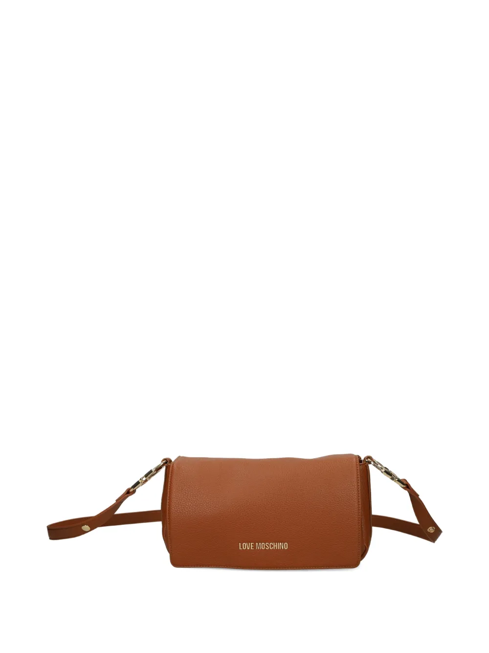 Love Moschino Schoudertas met logo Bruin
