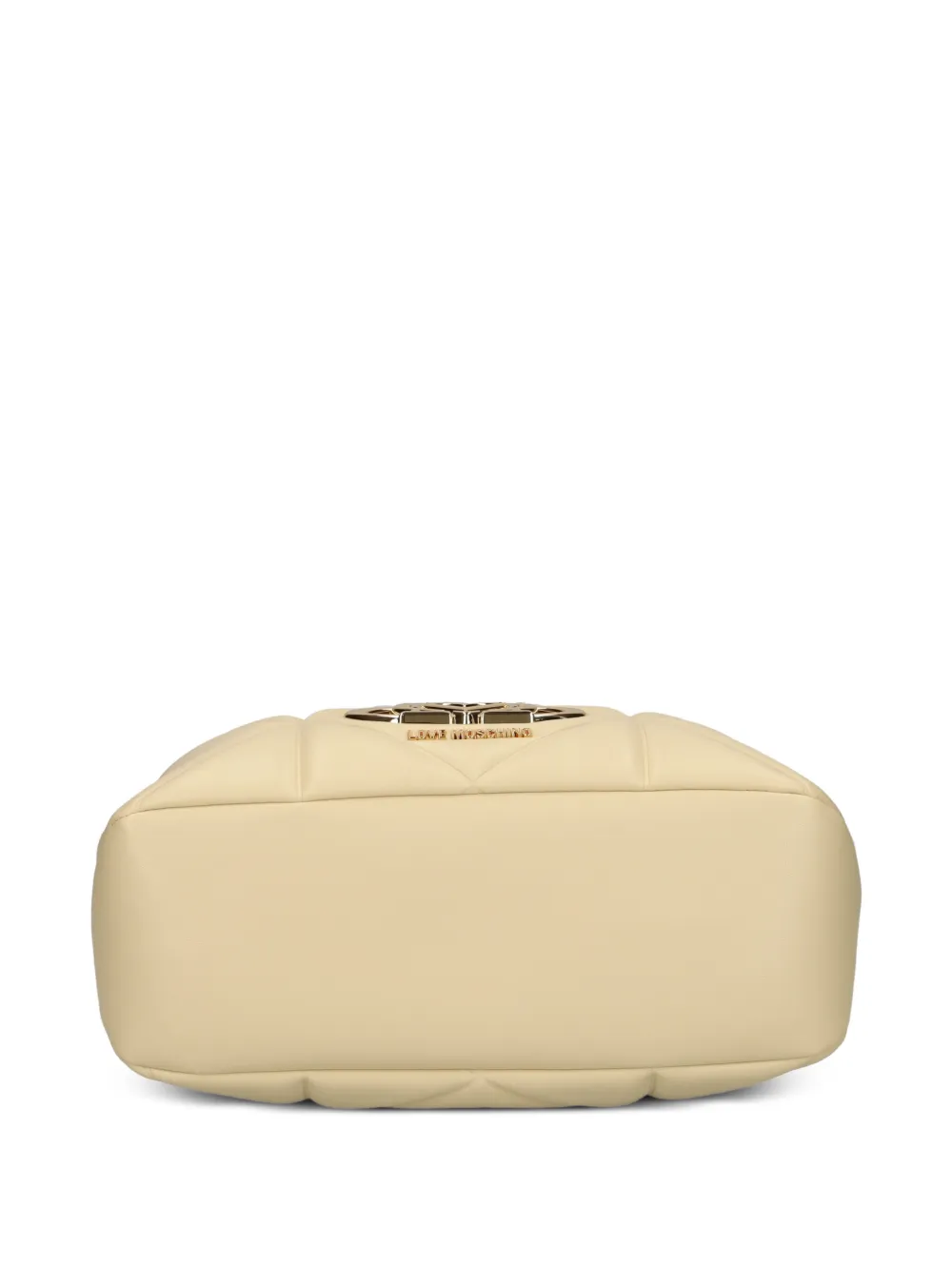 Love Moschino Gewatteerde bucket-tas Beige
