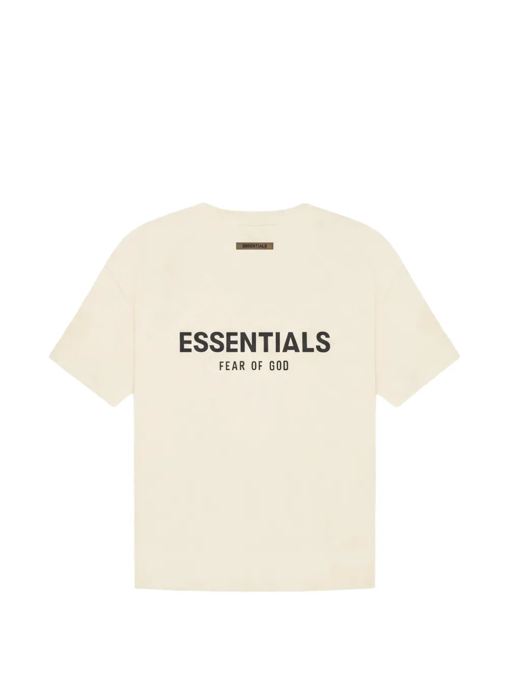 FEAR OF GOD ESSENTIALS T-shirt met logoprint Beige
