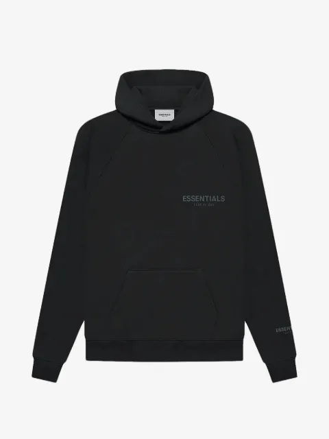 FEAR OF GOD ESSENTIALS logo-detail hoodie