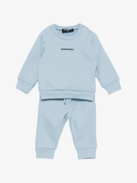 DSQUARED2 KIDS logo-detail tracksuit set