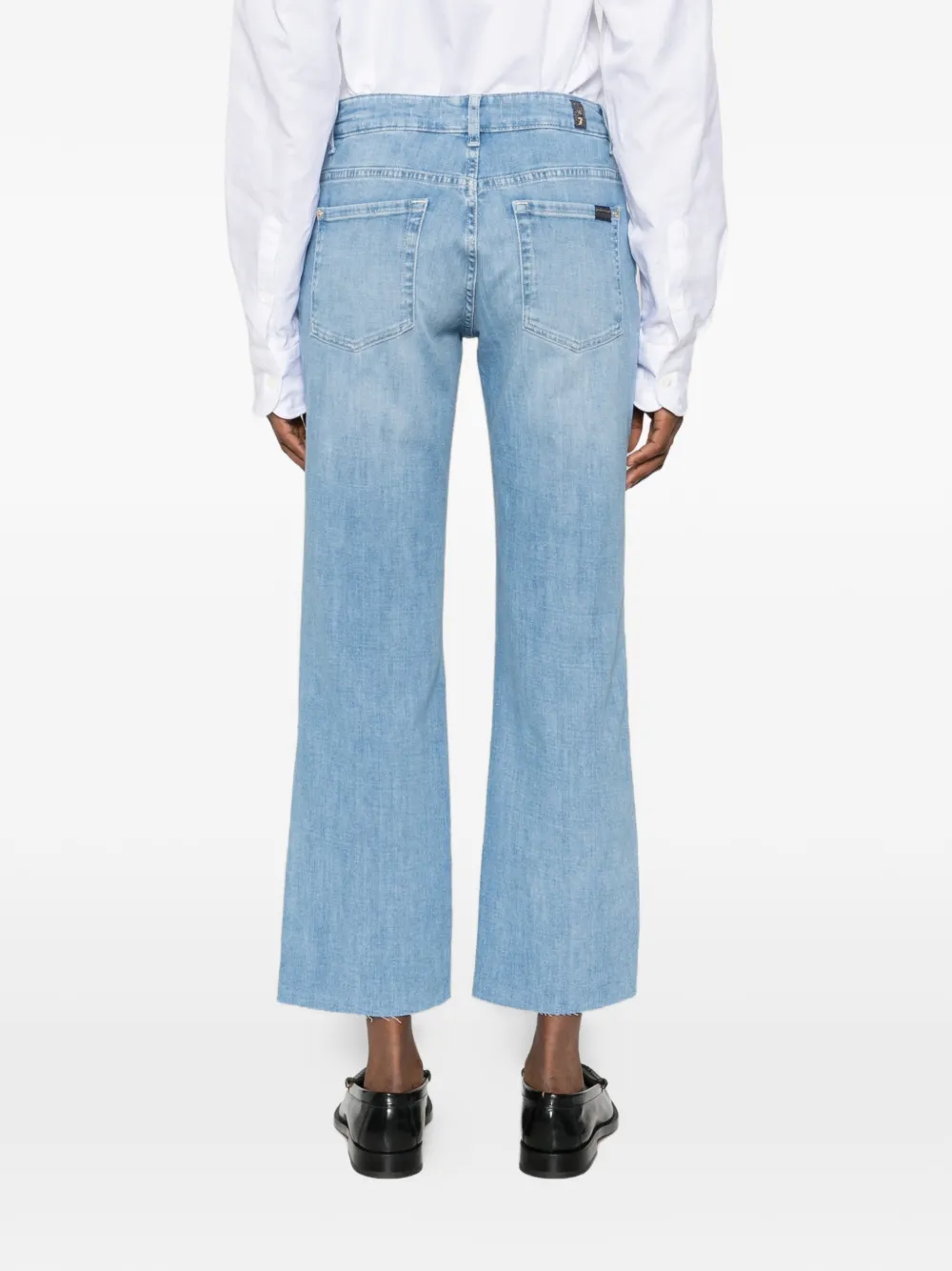 7 For All Mankind Calie jeans met vijf zakken Blauw