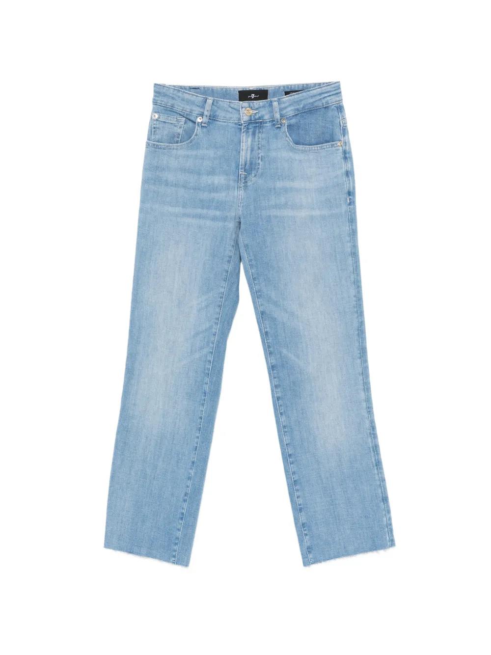 7 For All Mankind Jeans Calie con cinque tasche - Blu