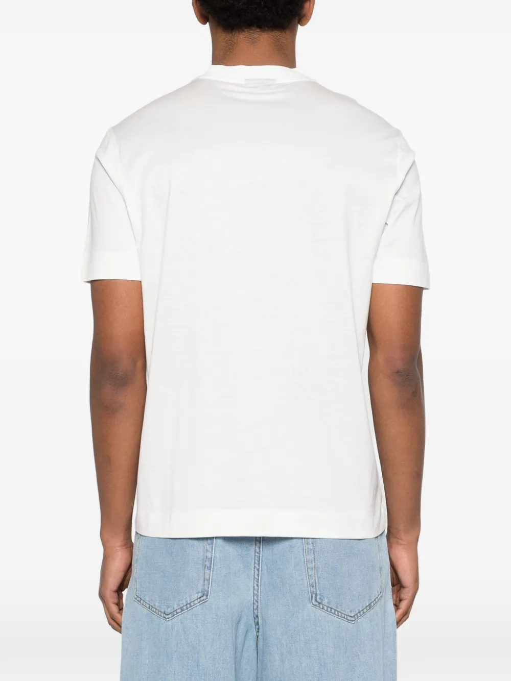 Emporio Armani T-shirt met ronde hals Wit