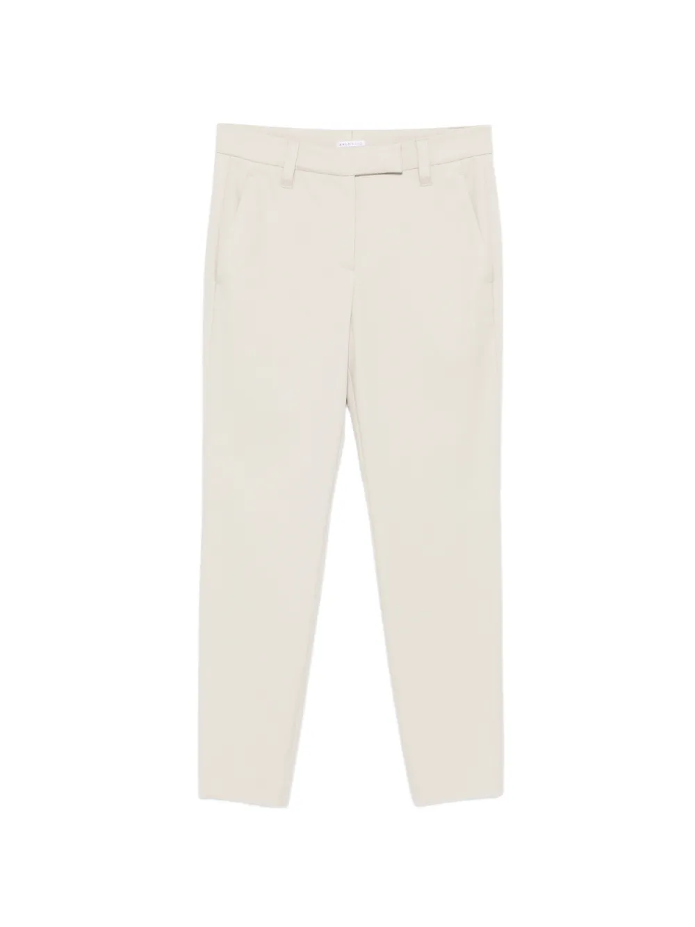 Brunello Cucinelli side-pocket tapered trousers - Toni neutri