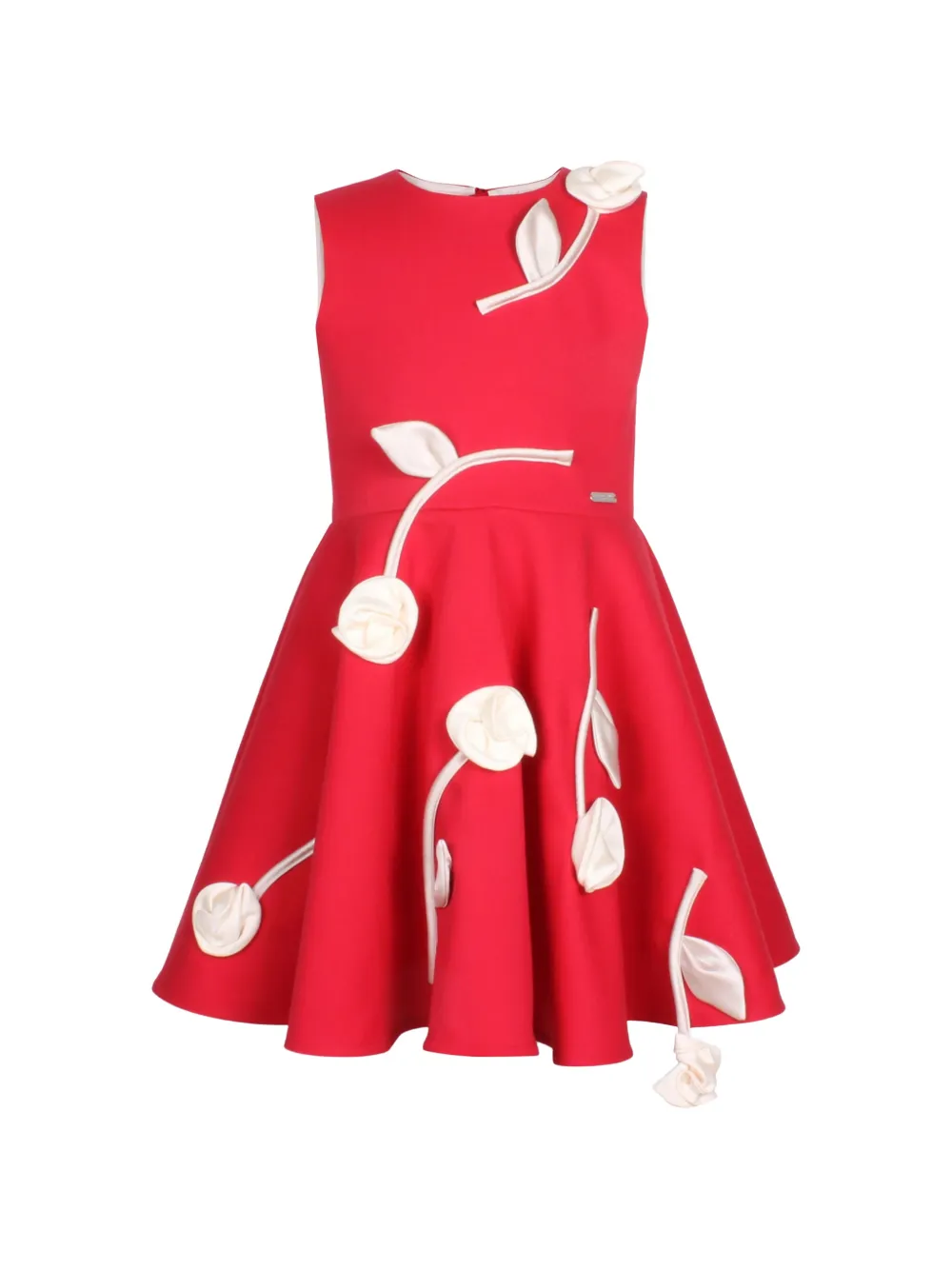 JESSIE AND JAMES KIDS Rain Of Flowers dress - Rosso
