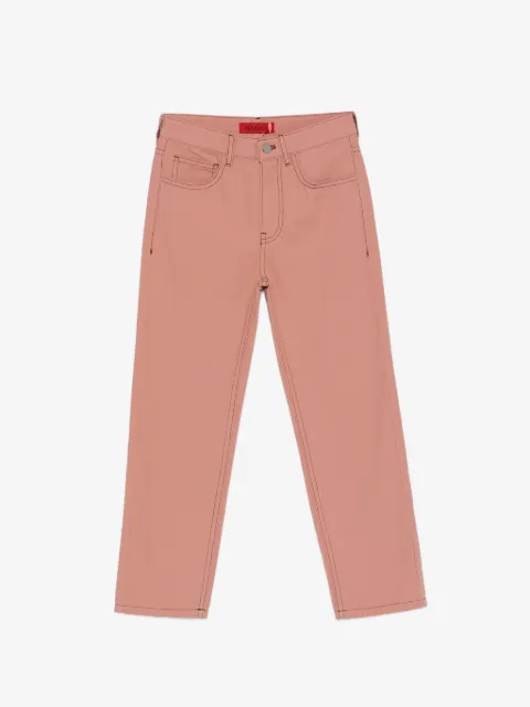 MAX&Co. Kids jean à coutures contrastantes